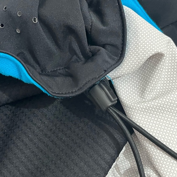 Nike Carolina Panthers NFL Pullover Jacket Black Blue Size Medium - Picture 14 of 14